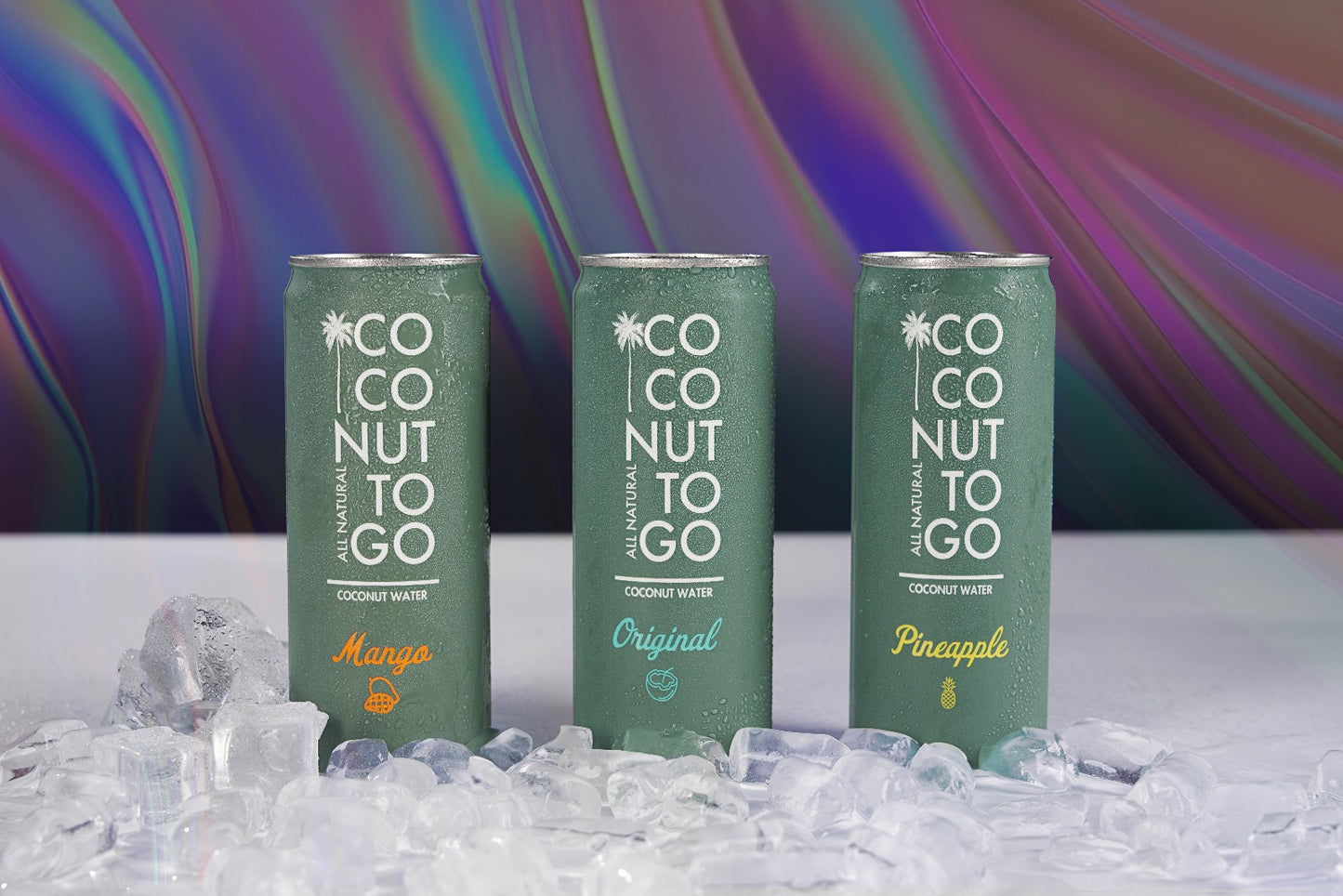 COCONUT TO GO - Reines Kokosnusswasser + Mango