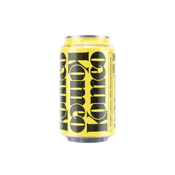 Komeo Kombucha Ginger-Lemon-Mint